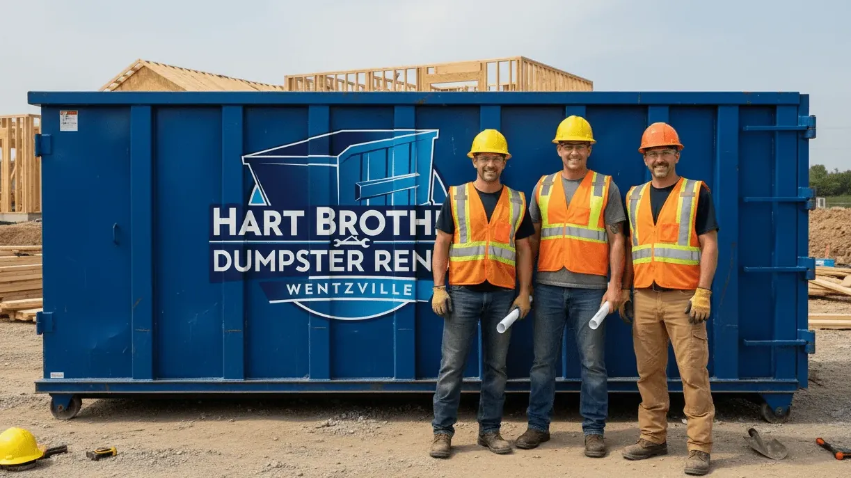 Roll-off dumpster delivery serving Defiance, Missouri from Wentzville Roll-off dumpster delivery serving Defiance, Missouri from Wentzville