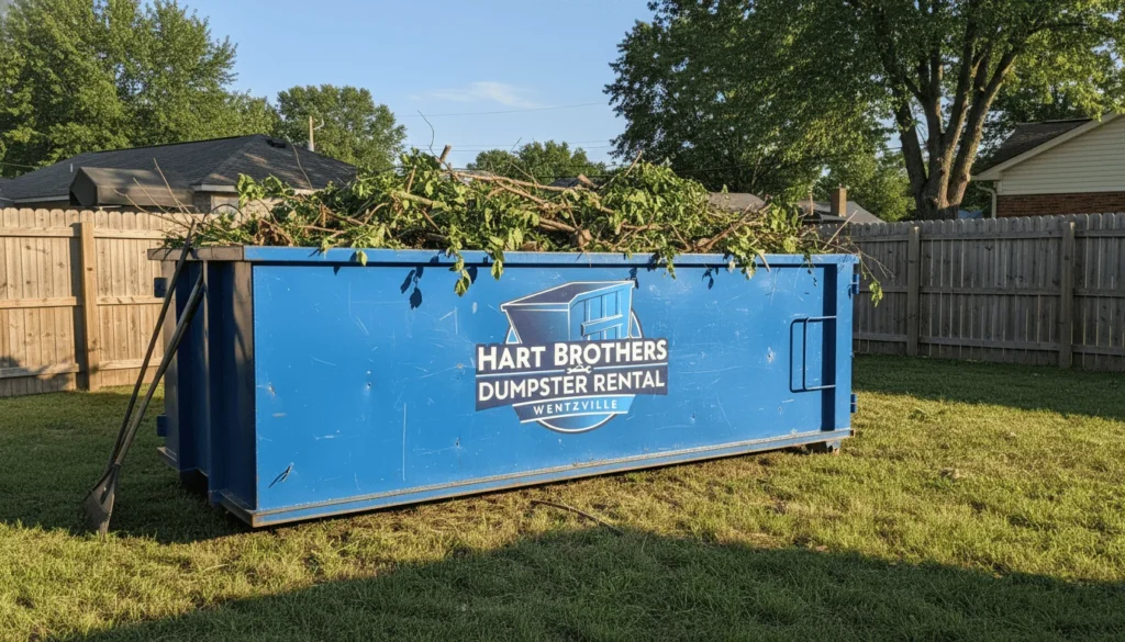 Yard Waste Dumpster Rental Wentzville-img